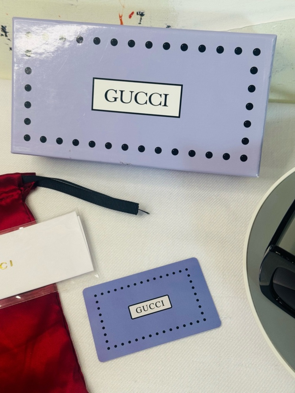 Gucci Oversized Sunglasses Full Inclusion - Picture 16 of 17